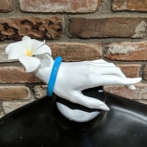 Pretty Blue Glass Bracelet